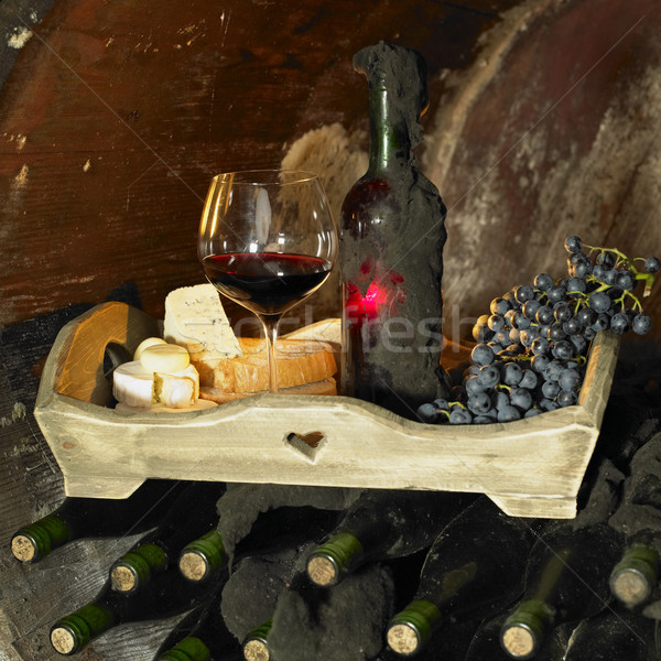 wine still life, Biza winery, Cejkovice, Czech Republic Stock photo © phbcz