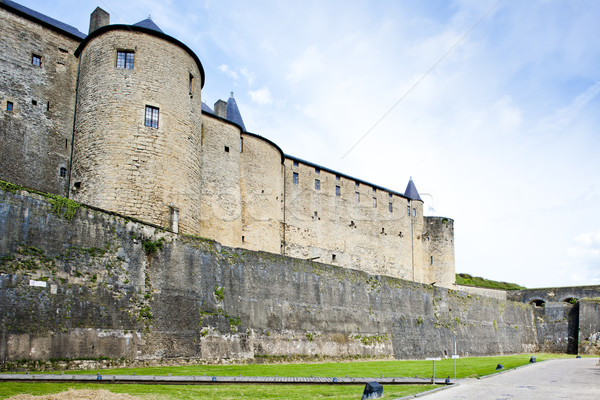 Burg Limousine Frankreich Gebäude Reise Architektur Stock foto © phbcz