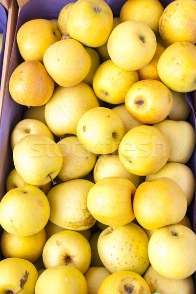 apples, market in Forcalquier, Provence, France Stock photo © phbcz