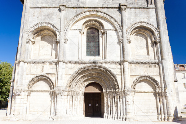 Aux Dame Abbey, Saintes, Poitou-Charentes, France Stock photo © phbcz