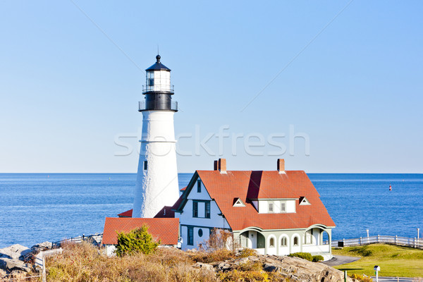Portland Head Lighthouse, Maine, USA Stock photo © phbcz