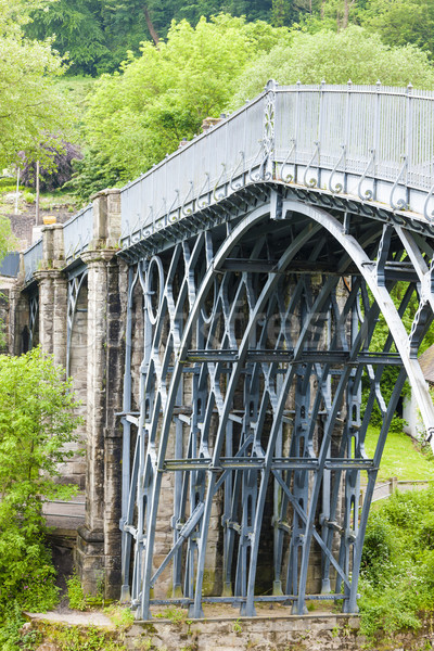 英國 金屬 橋 旅行 建築 歐洲 商業照片 © phbcz