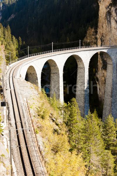 Szwajcaria most architektury Europie odkryty Zdjęcia stock © phbcz