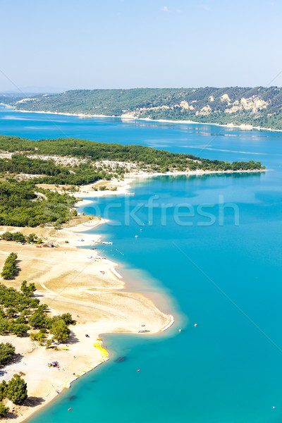 St Croix Lake, Verdon Gorge, Provence, France Stock photo © phbcz