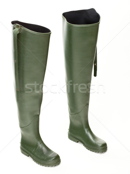 fishing Wellingtons Stock photo © phbcz