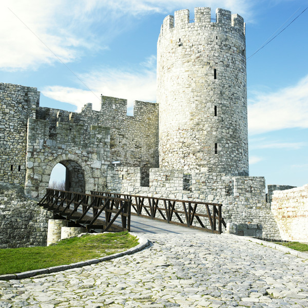 Festung Belgrad Serbien Gebäude Architektur Geschichte Stock foto © phbcz