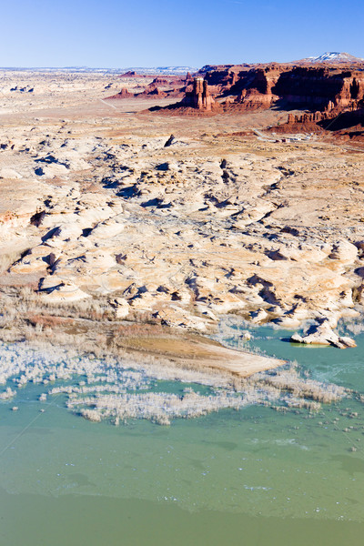 Stock photo: Lake Powell, Glen Canyon, Utah, USA