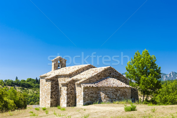 Chapel St. Jean de Crupies, Rhone-Alpes, France Stock photo © phbcz