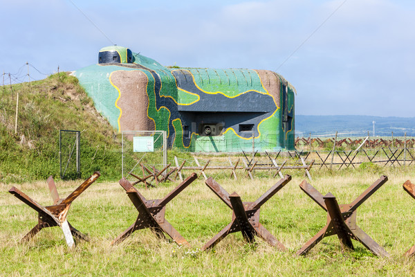 bunker near Satov, Czech Republic Stock photo © phbcz