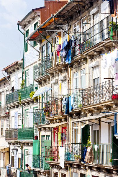 quarter of Ribeira, Porto, Portugal Stock photo © phbcz