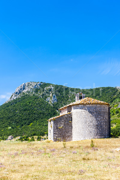 Chapel Notre-Dame de Gratemoine, Seranon, Provence, France Stock photo © phbcz