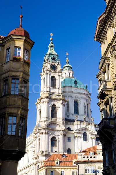 St. Nicholas Temple, Prague, Czech Republic Stock photo © phbcz