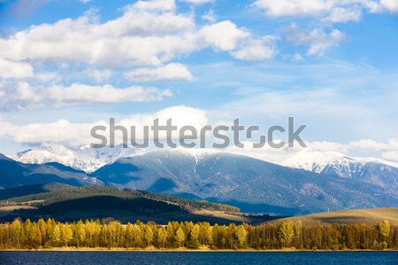 Occidentale Slovacchia neve montagna autunno Europa Foto d'archivio © phbcz