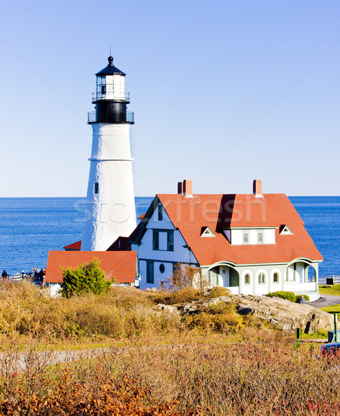 Portland Head Lighthouse, Maine, USA Stock photo © phbcz
