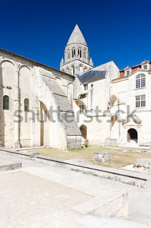 Aux Dame Abbey, Saintes, Poitou-Charentes, France Stock photo © phbcz