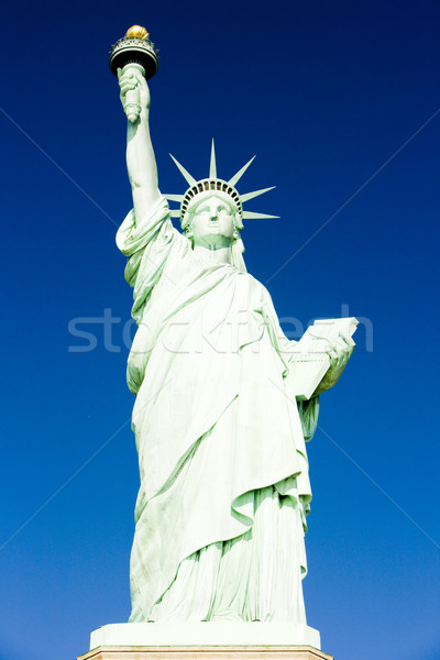 Standbeeld vrijheid New York USA reizen sculptuur Stockfoto © phbcz