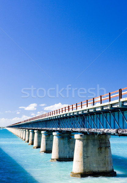 Drogowego most Florida klucze USA Zdjęcia stock © phbcz