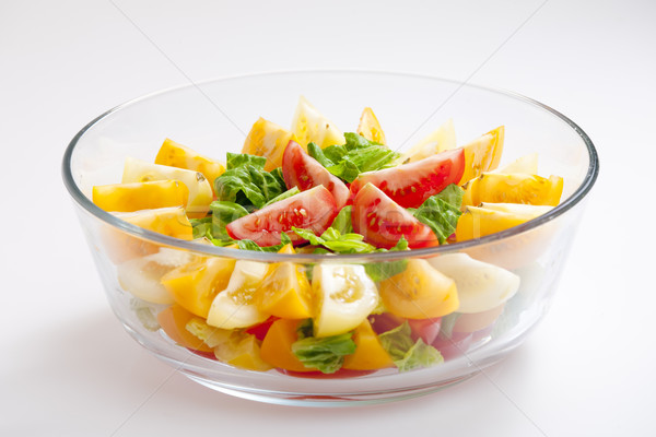 Stock photo: tomato salad