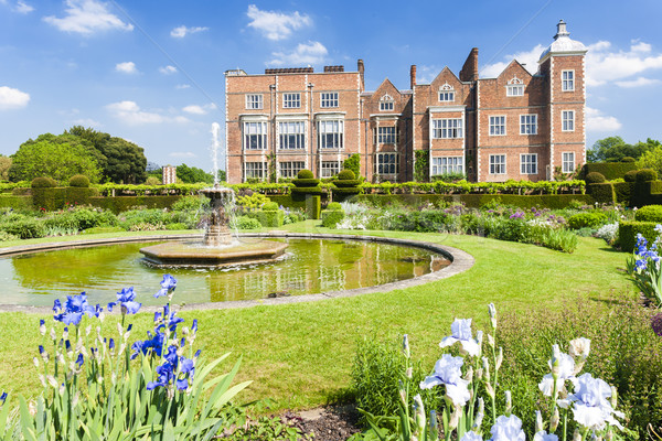 Hatfield House with garden, Hertfordshire, England Stock photo © phbcz