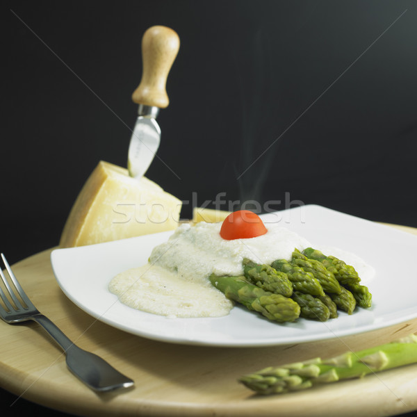 Vert parmesan sauce alimentaire fromages légumes [[stock_photo]] © phbcz