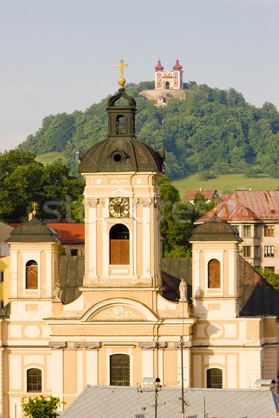 Church of St. Mary, Banska Stiavnica, Slovakia Stock photo © phbcz