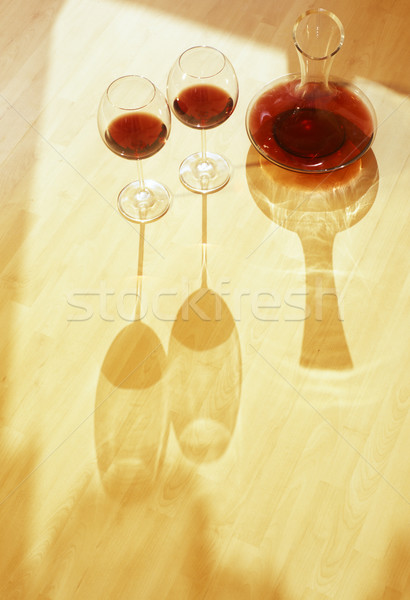 red wine still life Stock photo © phbcz