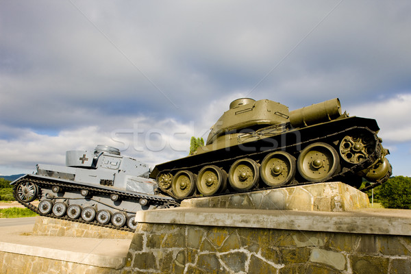 monument of World War II, Death Valley, Slovakia Stock photo © phbcz
