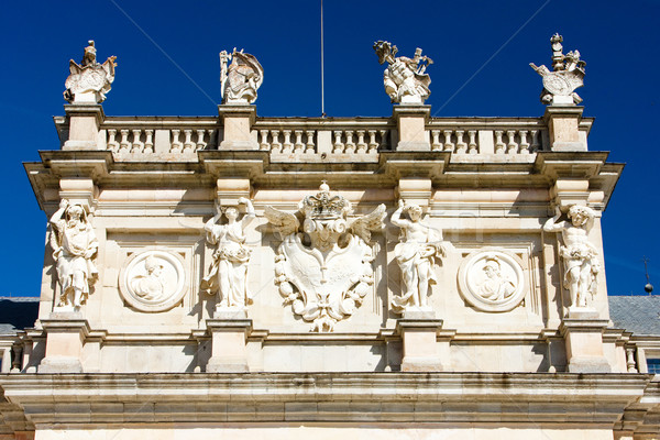 palace's detail, La Granja de San Ildefonso, Segovia Province, C Stock photo © phbcz