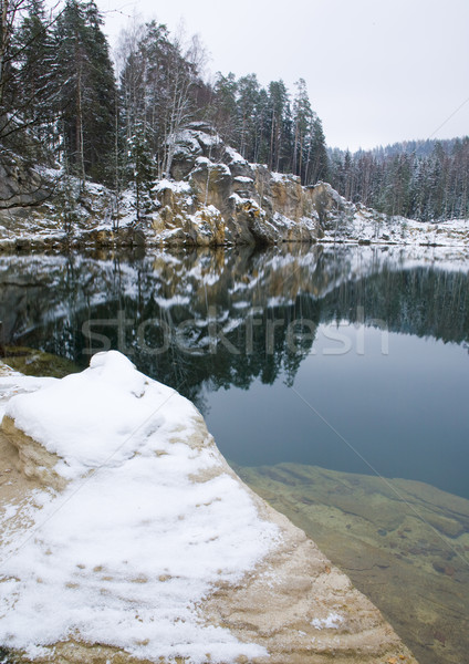 Stock photo: Teplice-Adrspach Rocks, Czech Republic