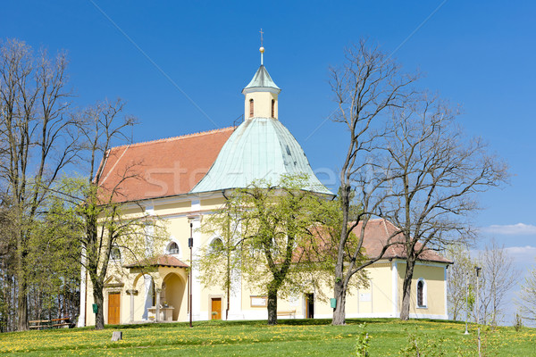 Stok fotoğraf: Küçük · kilise · aziz · Çek · Cumhuriyeti · Bina · seyahat · mimari