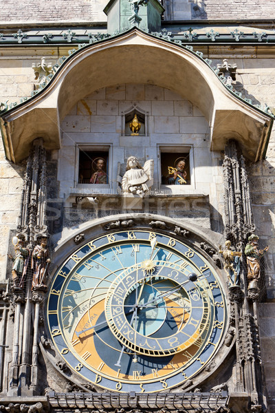 Horloge at Old Town Square, Prague, Czech Republic Stock photo © phbcz