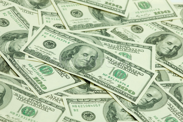 Dollár bankjegyek üzlet háttér pénz hátterek jegyzetek Stock fotó © phbcz