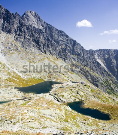 Five Spis Tarns, Vysoke Tatry (High Tatras), Slovakia Stock photo © phbcz