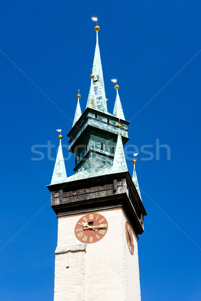 detail of town hall, Znojmo, Czech Republic Stock photo © phbcz