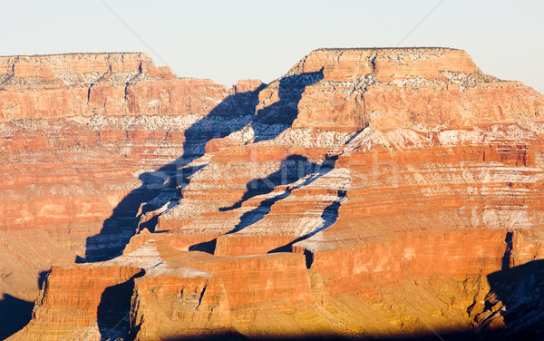 Grand Canyon park Arizona USA landschap sneeuw Stockfoto © phbcz