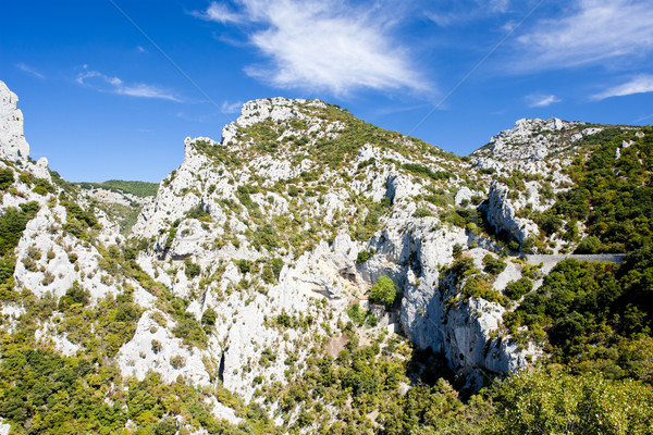 Galamus Gorge, Languedoc-Roussillon, France Stock photo © phbcz