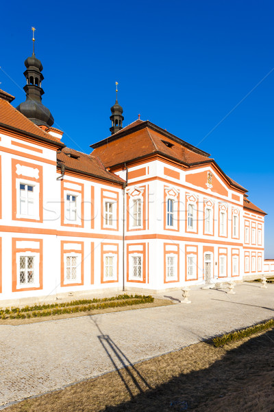Czechy architektury Europie odkryty fasada historyczny Zdjęcia stock © phbcz