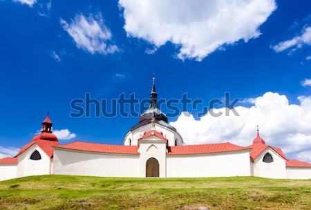 Zelena Hora near Zdar nad Sazavou, Czech Republic Stock photo © phbcz