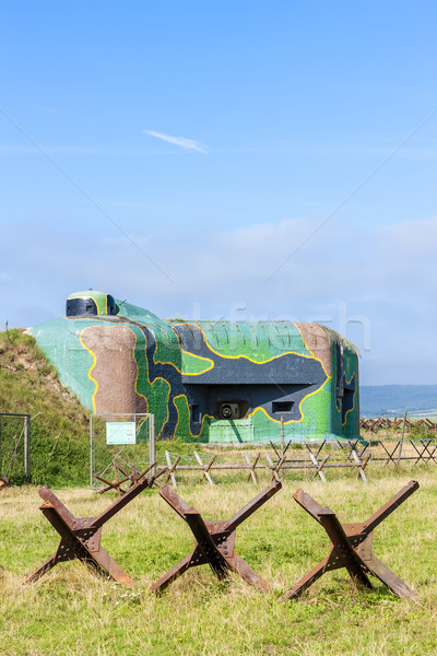 bunker near Satov, Czech Republic Stock photo © phbcz