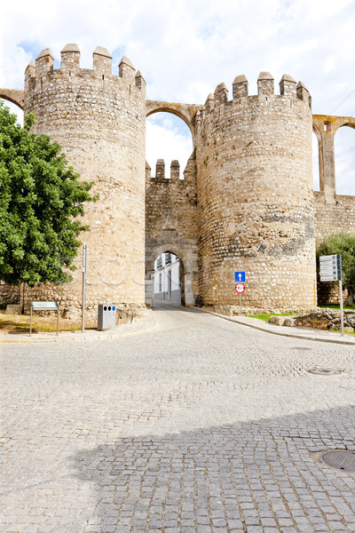 Porta de Beja in Serpa, Alentejo, Portugal Stock photo © phbcz