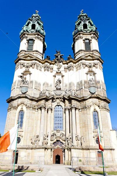 pilgrimage church in Krzeszow, Silesia, Poland Stock photo © phbcz
