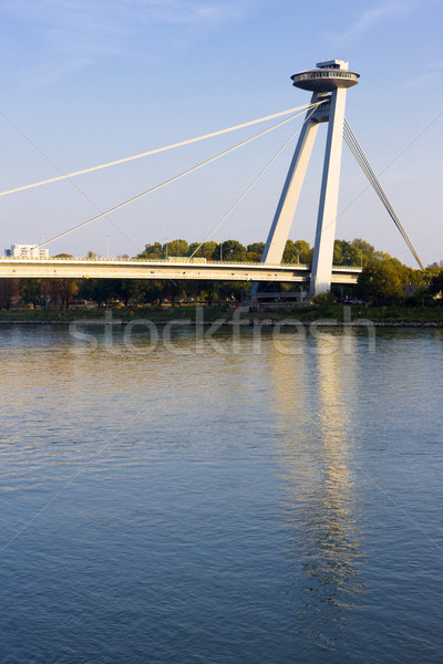 New Bridge, Bratislava, Slovakia Stock photo © phbcz