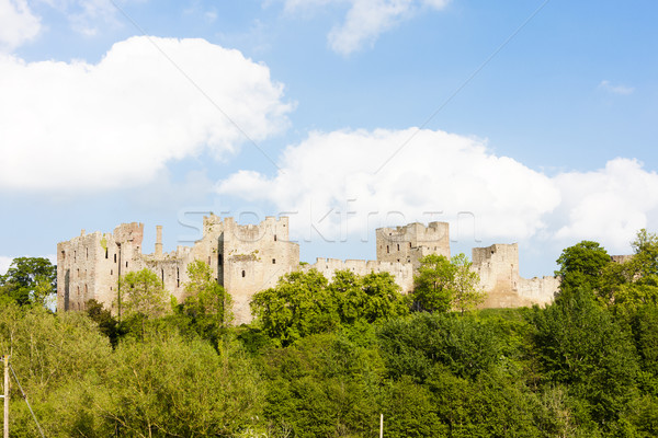 Ruine castel Anglia constructii arhitectură Europa Imagine de stoc © phbcz