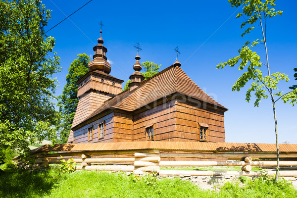 wooden church, Fricka, Slovakia Stock photo © phbcz