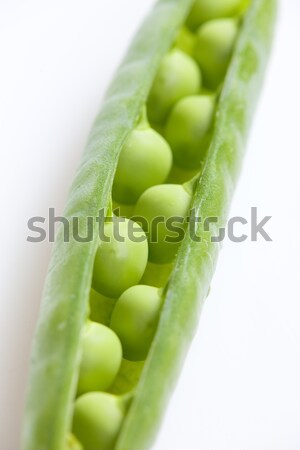 Hüvely egészség belső zöldségek zöldség természetes Stock fotó © phbcz
