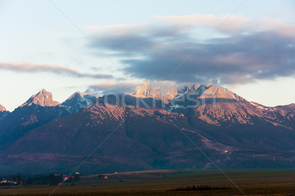 surroundings of Lomnicky Peak, Vysoke Tatry (High Tatras), Slova Stock photo © phbcz