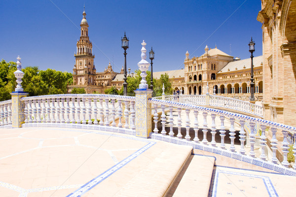 Spanish Square (Plaza de Espana), Seville, Andalusia, Spain Stock photo © phbcz