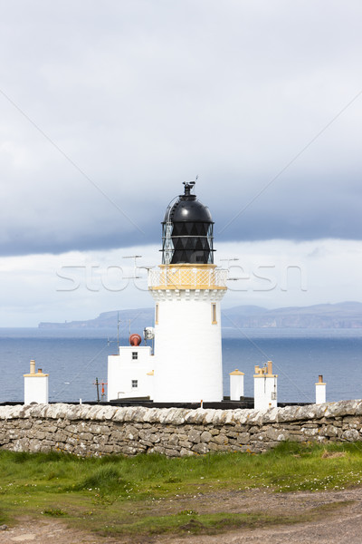 Dunnet Head Lighthouse with Orkney in the background, Highlands, Stock photo © phbcz