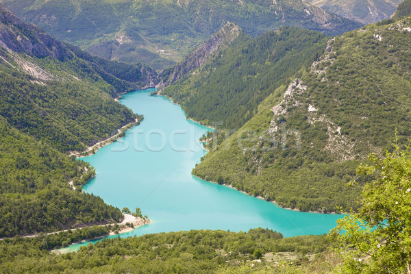 Stock photo: Chaudanne Barrier, Provence, France