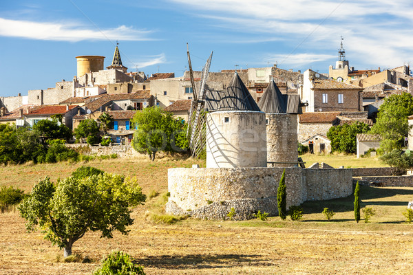 Regusse, Provence, France Stock photo © phbcz